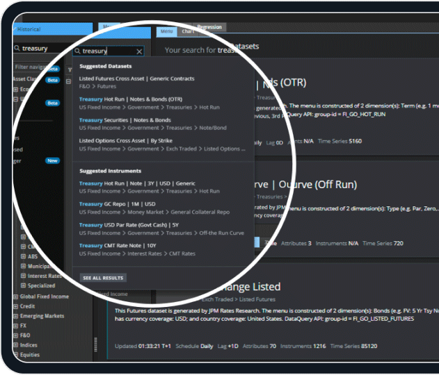 computer screen showing data information